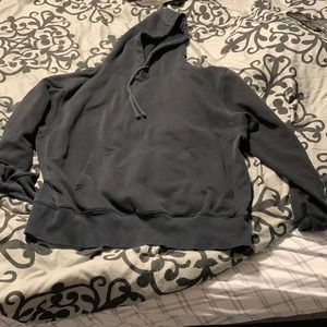 Alphalete proud but never satisfies hoodie.